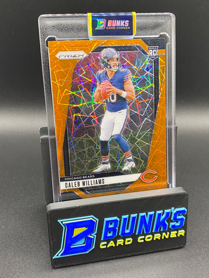 2024 Caleb Williams Orange Prizm RC