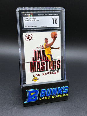 1997-98 Kobe Bryant UD3 CGC 10