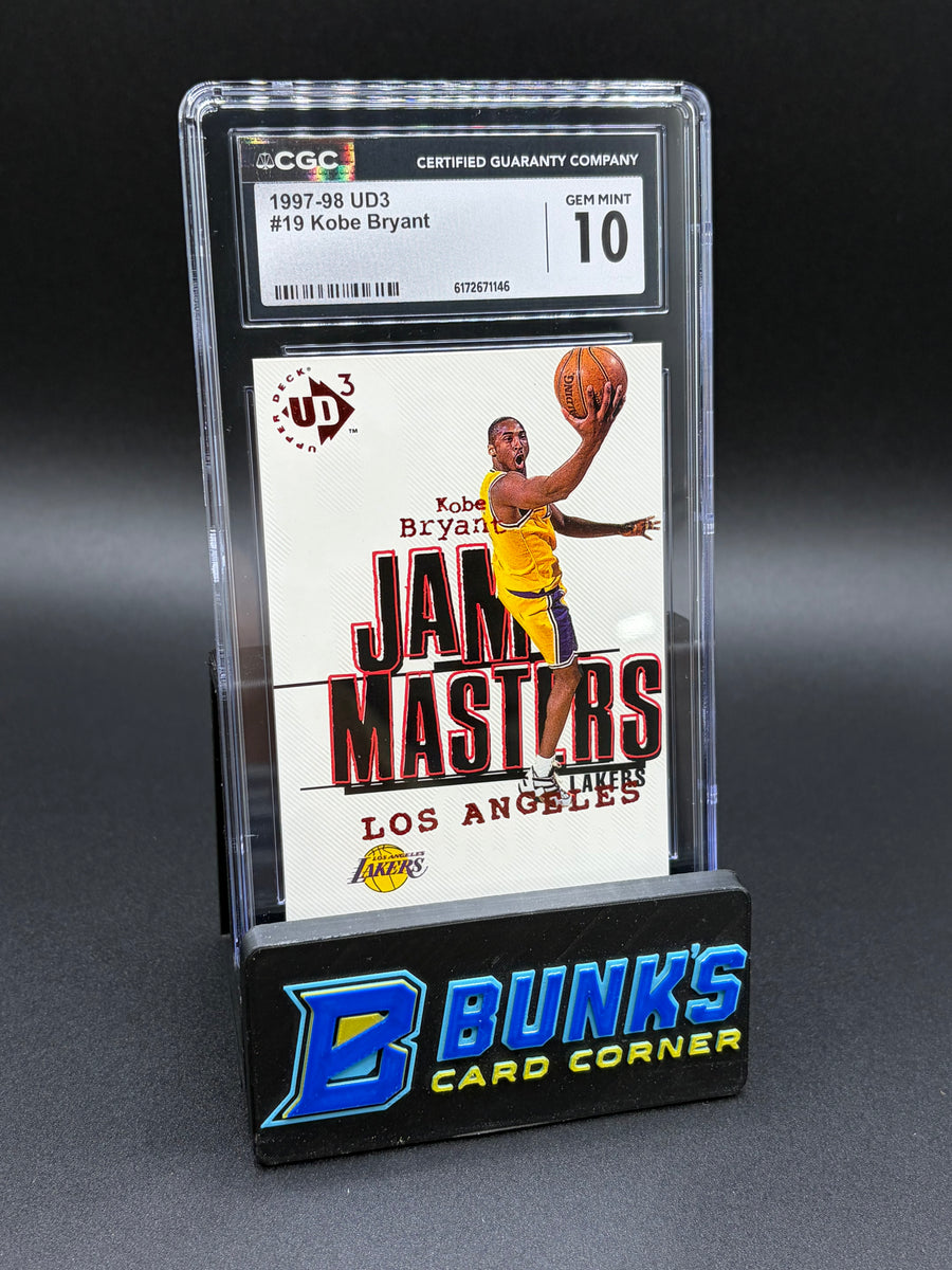1997-98 Kobe Bryant UD3 CGC 10