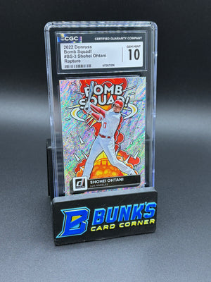 2022 Shohei Ohtani Rapture Bomb Squad CGC 10