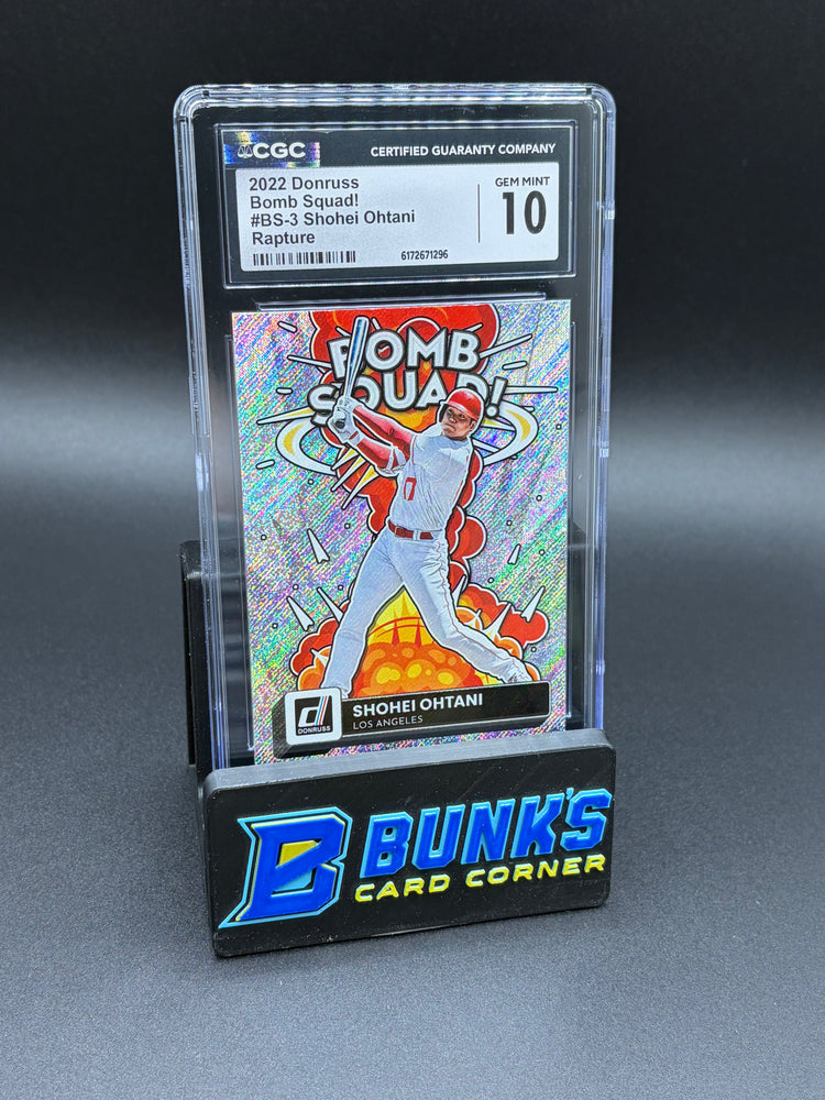 2022 Shohei Ohtani Rapture Bomb Squad CGC 10