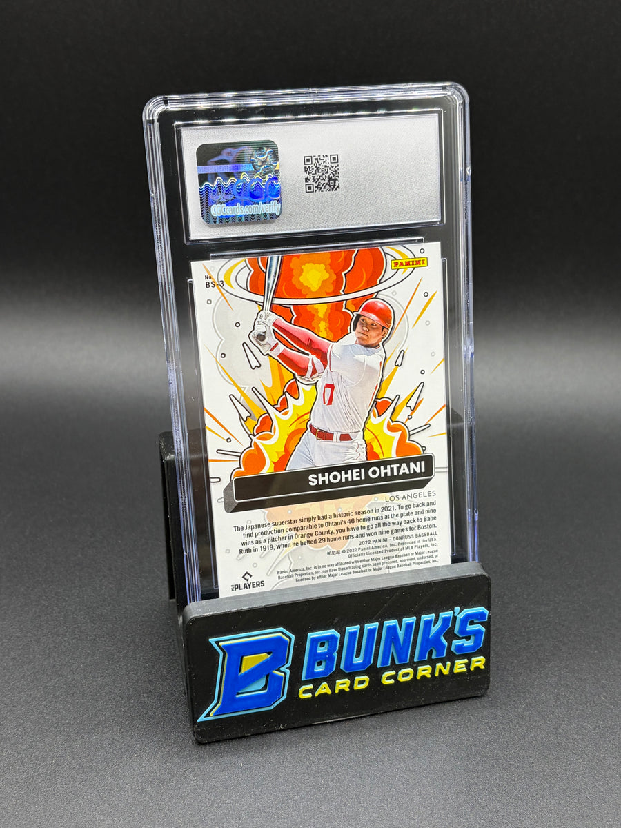 2022 Shohei Ohtani Rapture Bomb Squad CGC 10