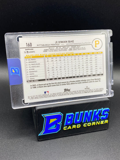 2024 Ji Hwan Bae 1/10 Topps Chrome