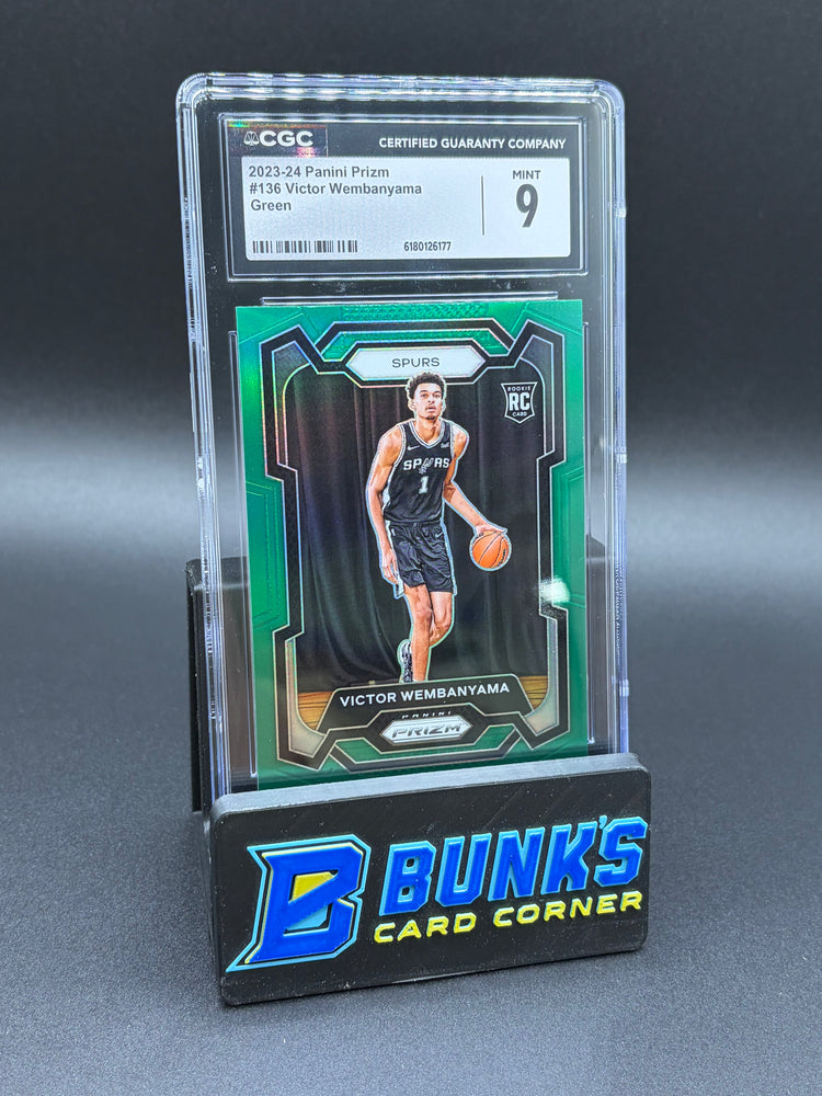 2023-24 Victor Wembanyama Green Prizm CGC 9 RC