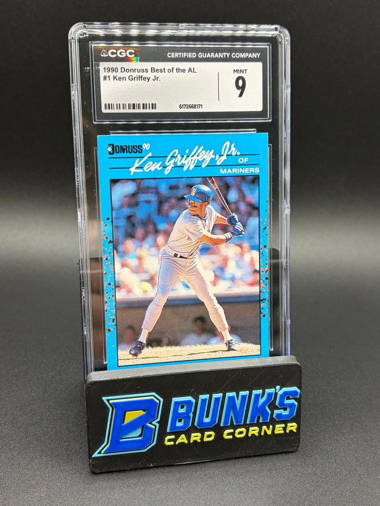 1990 Ken Griffey Jr Best of AL CGC 9