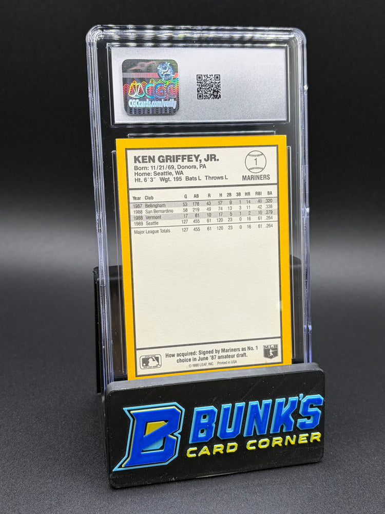 1990 Ken Griffey Jr Best of AL CGC 9