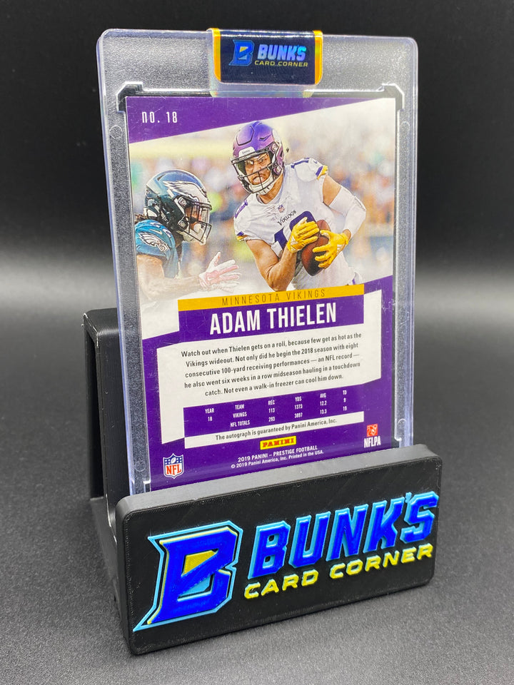 2019 Adam Thielen Auto Xtra Points 2/3