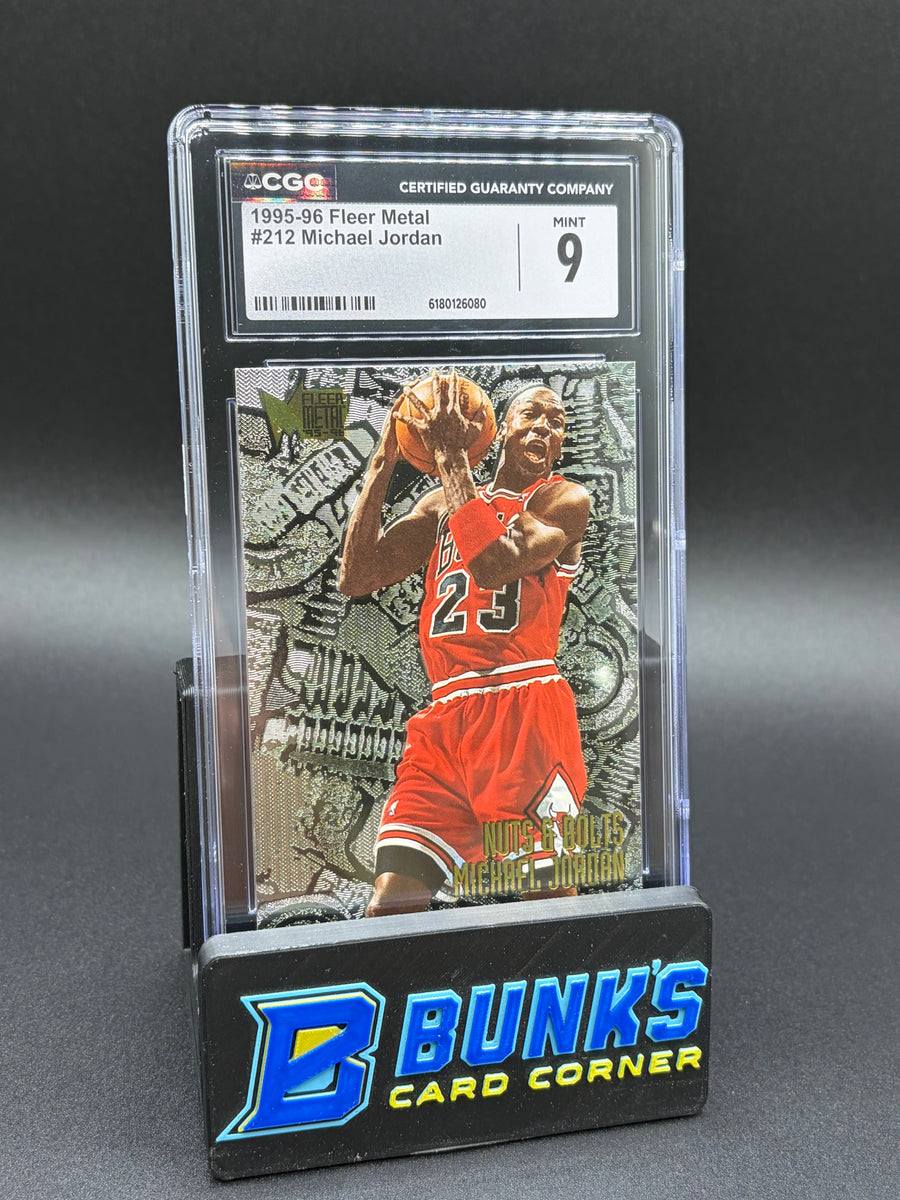 1995-96 Michael Jordan Fleer Metal CGC 9