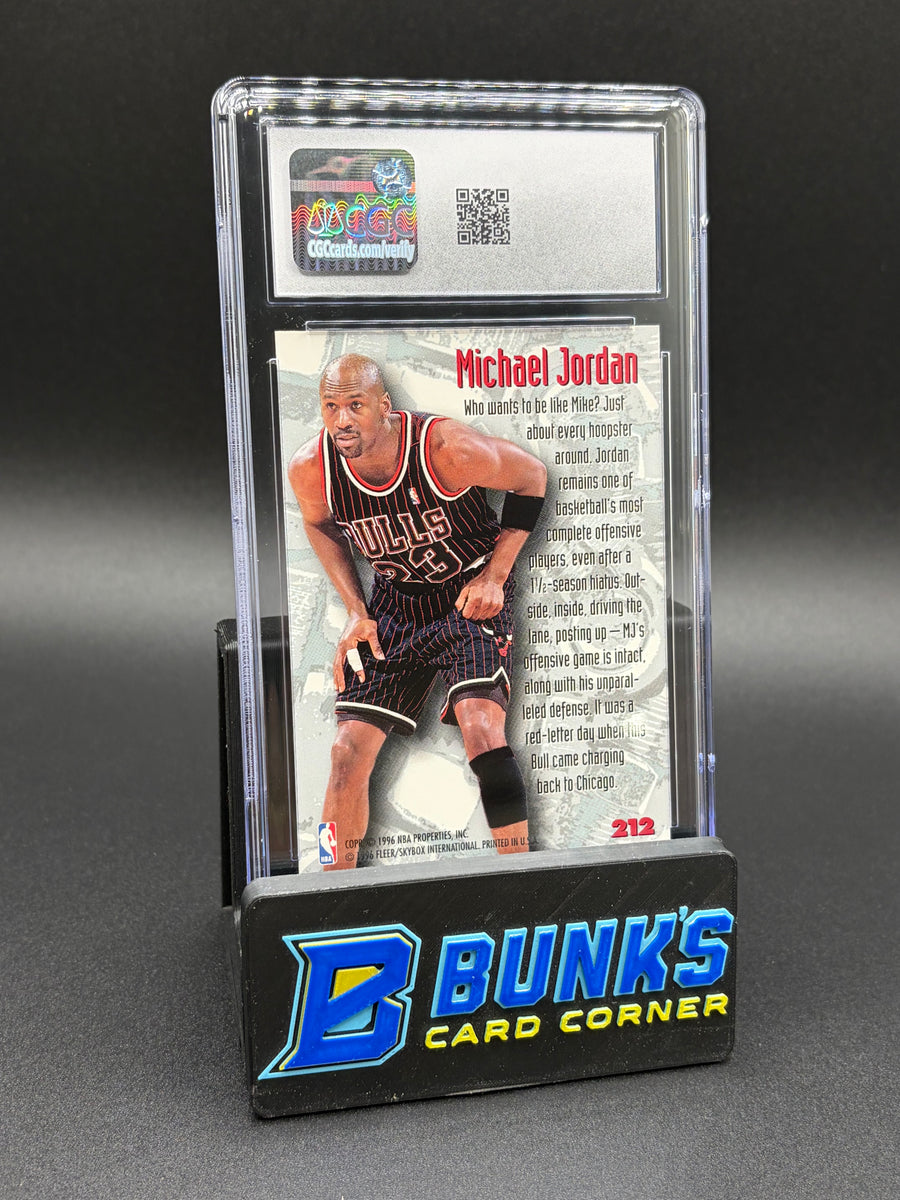 1995-96 Michael Jordan Fleer Metal CGC 9