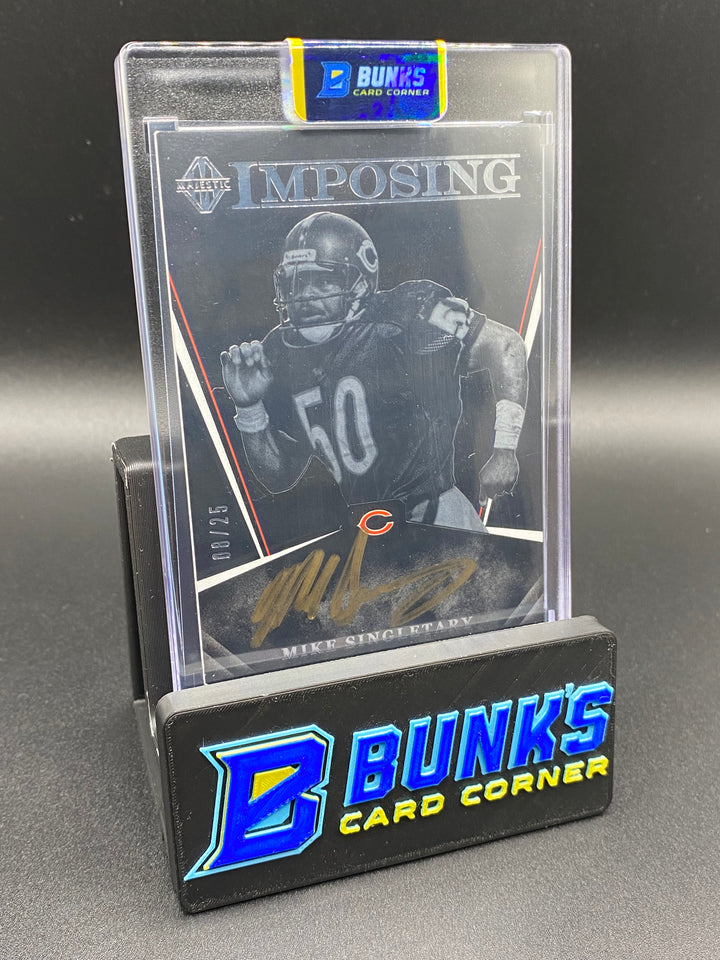 2018 Mike Singletary 8/25 Imposing Auto