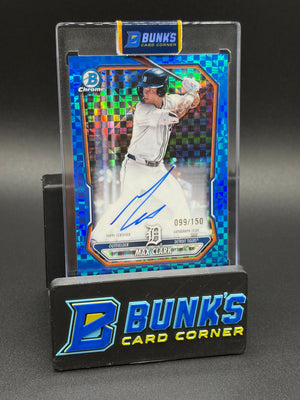 2026 Max Clark Blue XFractor Auto 99/150