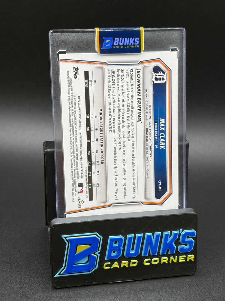2026 Max Clark Blue XFractor Auto 99/150