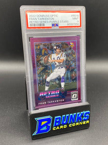 2022 Fran Tarkenton Retro Series-Purple Stars PSA 9