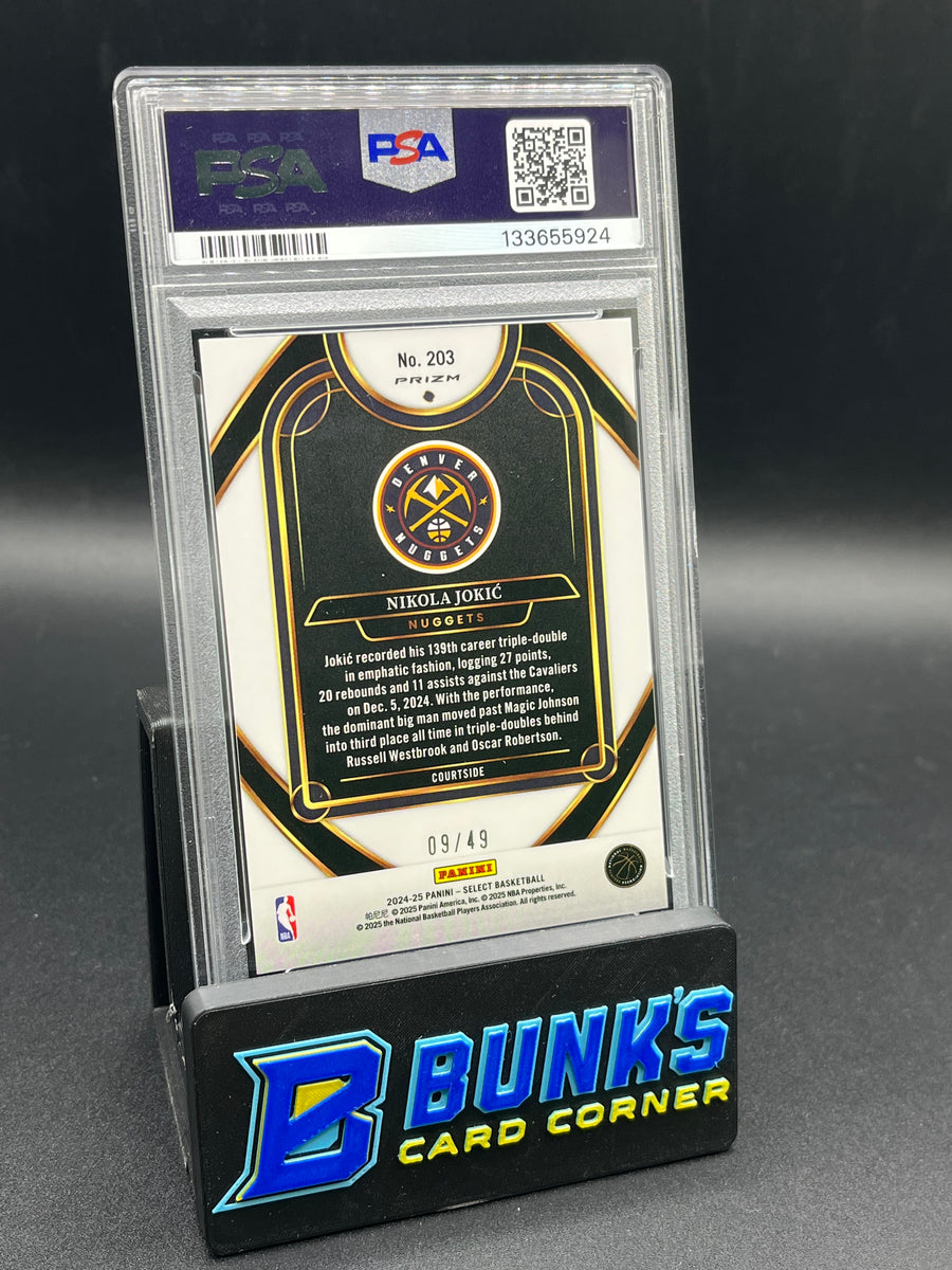 2024 Nikola Jokic Red Disco PSA 9 9/49