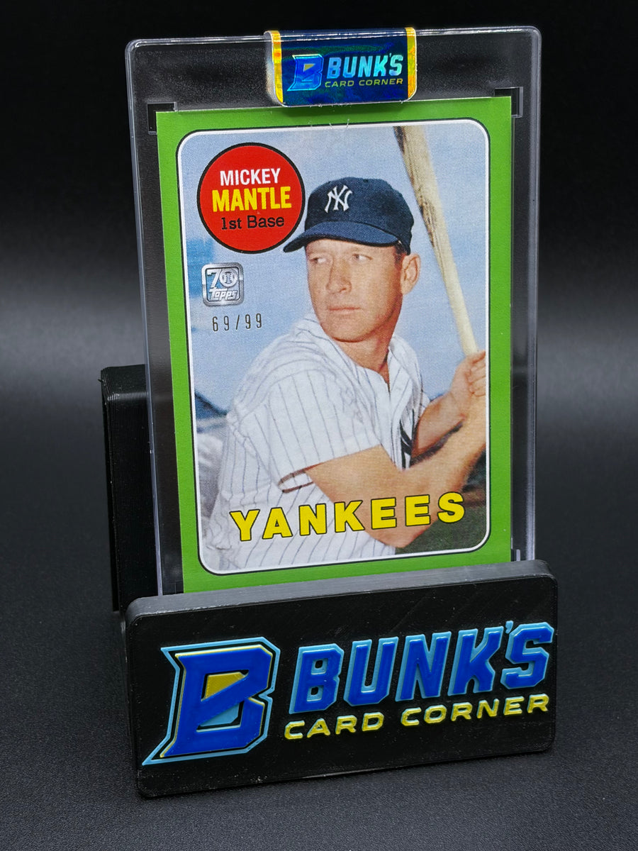 2021 Mickey Mantle Green Border 69/99