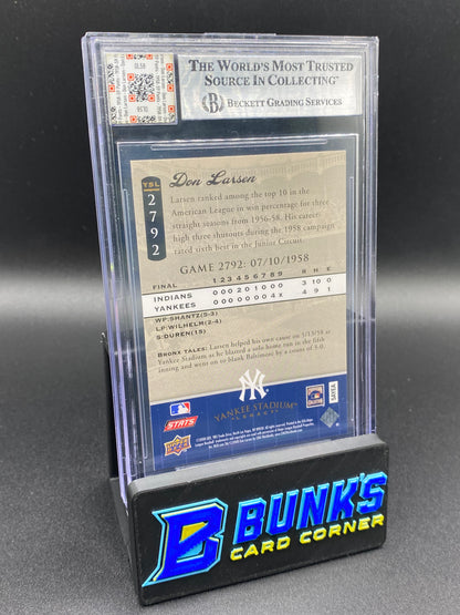 2008 Legacy Collection Don Larsen Beckett 9 Patch