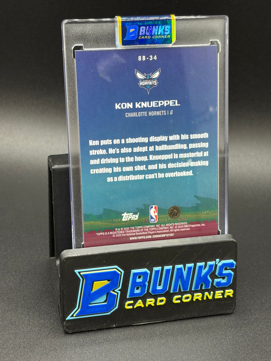 2025 Kon Knueppel Topps Green Holo Foil 11/99 RC