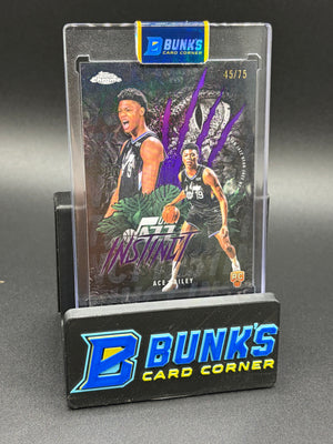 2025 Ace Bailey Instinct Topps 45/75 RC