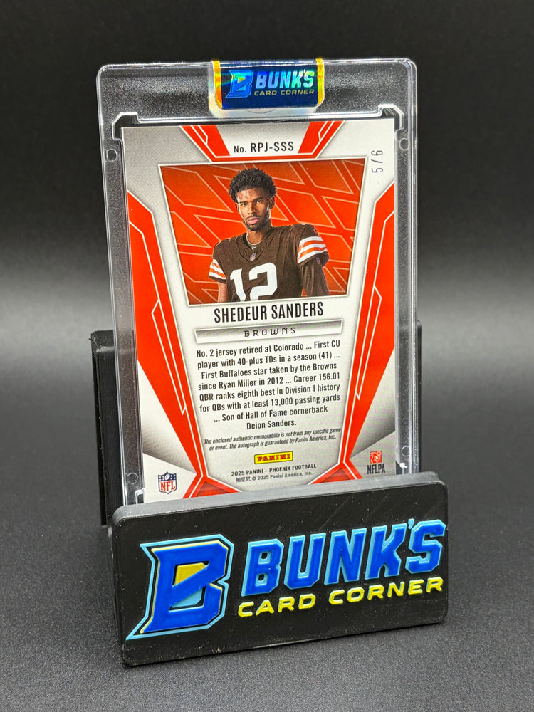 2025 Shedeur Sanders Dream Weaves 5/6 RC