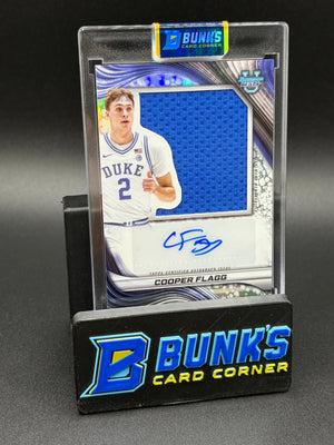 2025 Cooper Flagg Topps Jumbo Relic Auto
