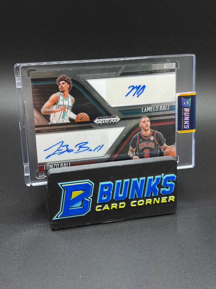 2024-25 LaMelo Ball & Lonzo Ball Prizm Black Dual Auto