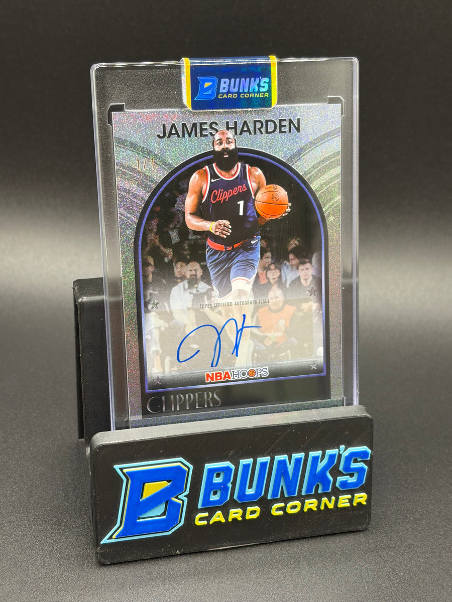 2026 James Harden Signatures Topps Hoops Auto 1/1