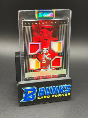 2025 Patrick Mahomes II Capstones Authentically 6/25