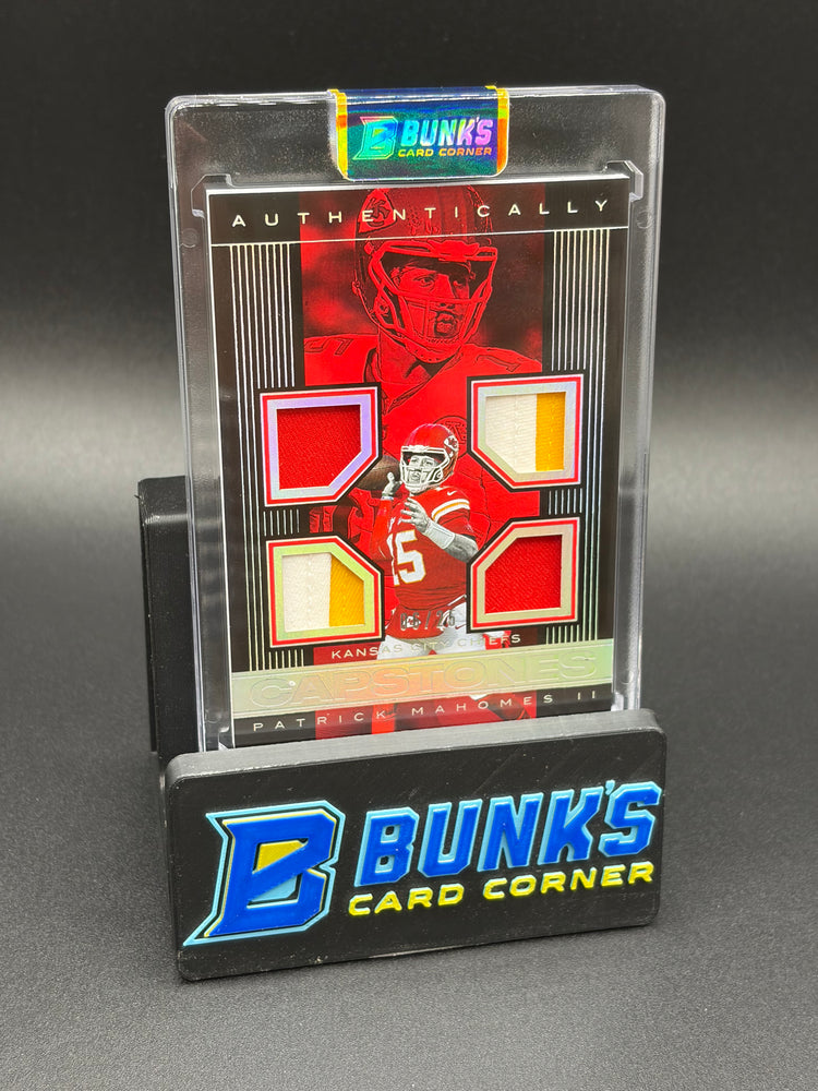 2025 Patrick Mahomes II Capstones Authentically 6/25