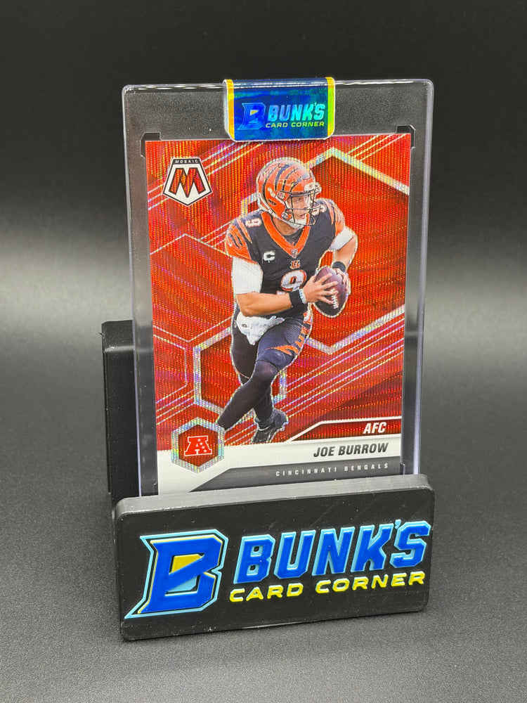 2021 Joe Burrow Mosaic International Red Wave 4/9