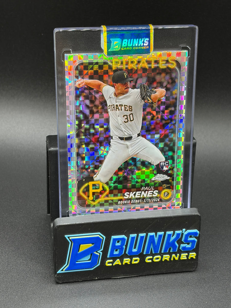 2024 Paul Skenes Topps Rookie Debut XFractor RC