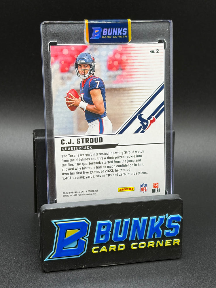 2023 CJ Stroud Zenith Epixmoment 10/10