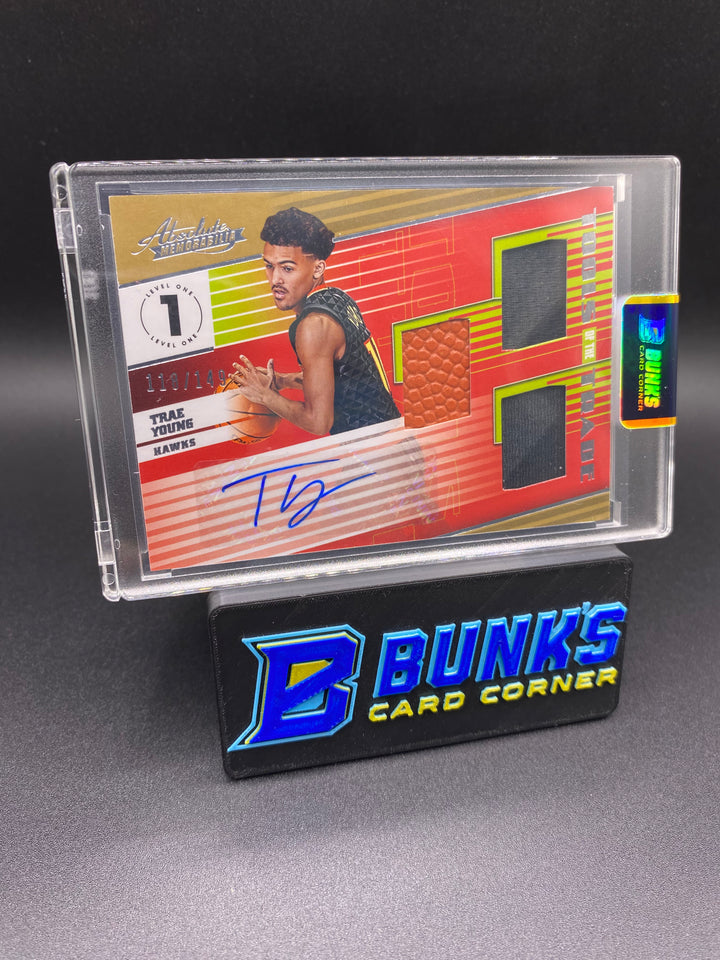 2018-19 Trae Young Tools Trade Patch Auto 118/149