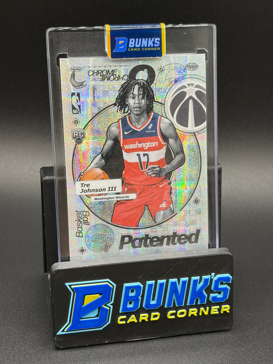 2025 Tre Johnson III Patented Case Topps