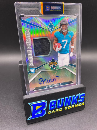 2024 Brian Thomas Jr. Rookie Phenom Patch Auto