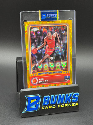 2024 Ace Bailey McDonalds All American Gold Wave 30/50