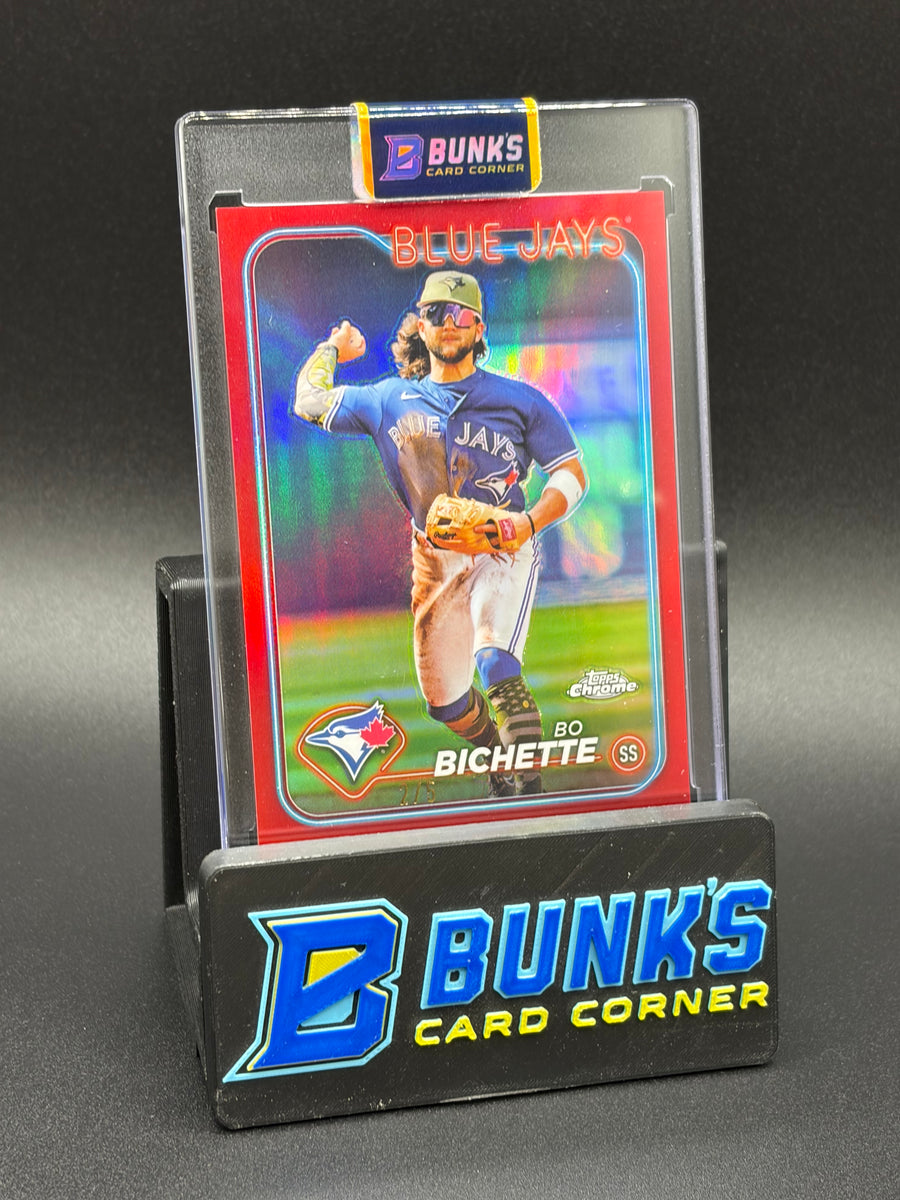 2024 Bo Bichette Topps True Red Refractor 2/5