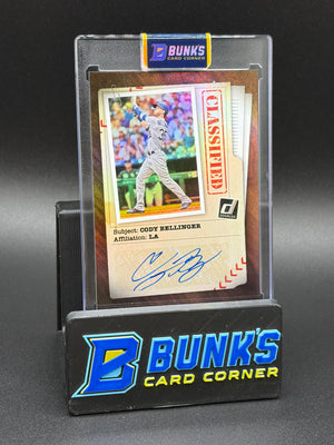 2020 Cody Bellinger Auto Classified