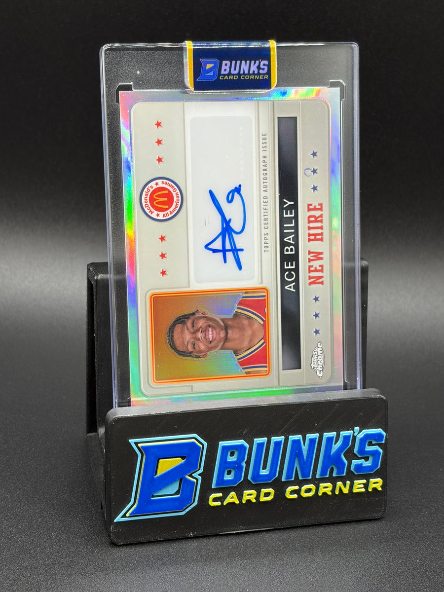 2024 Ace Bailey New Hire Refractor Auto