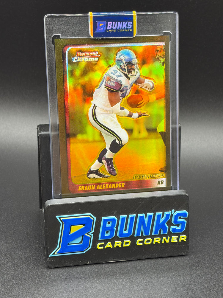 2003 Shaun Alexander Bowman Gold Refractor 13/50