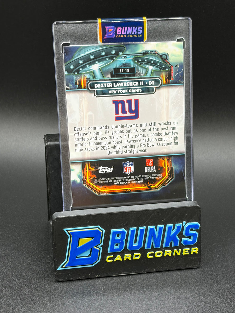 2025 Dexter Lawrence Extraterrestrial Red Lava 3/5