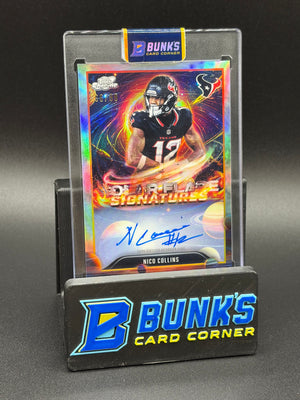 2025 Nico Collins Topps Solar Flare Auto 66/99