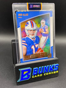 2018 Josh Allen Donruss Rookie Gridiron Kings Canvas RC