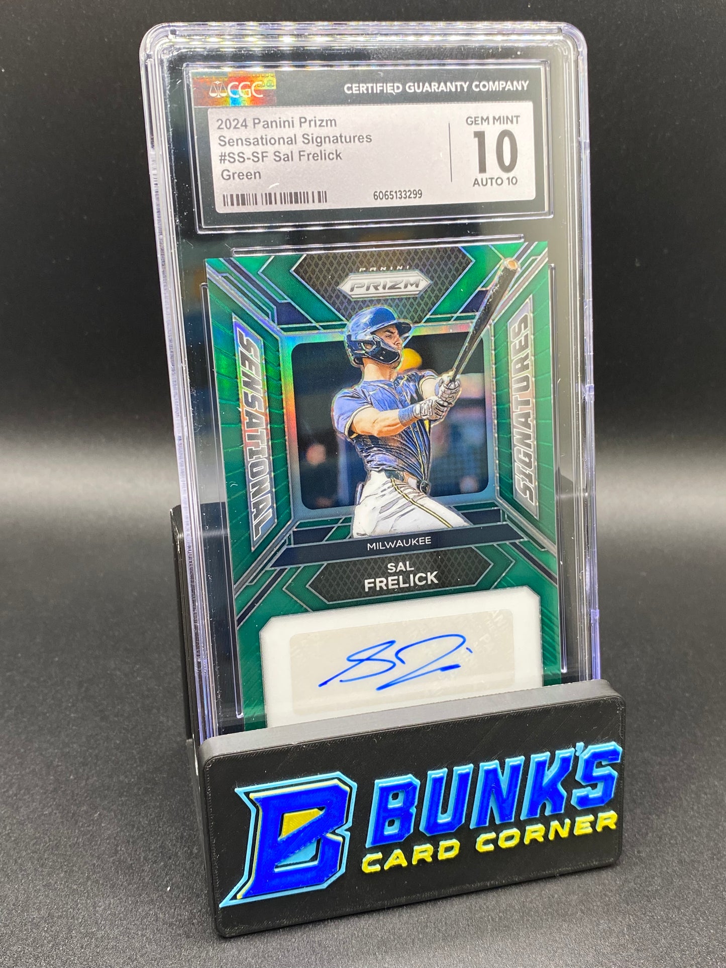 2024 Sal Frelick Sensational Sig Green CGC 10/10