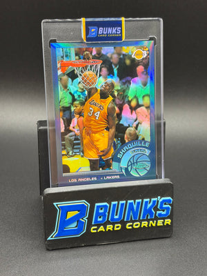 2003 Shaquille O'Neal Topps Chrome Refractor