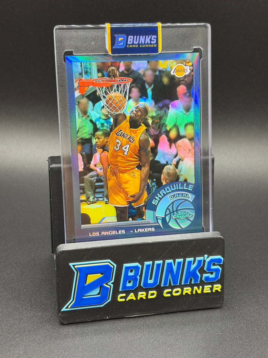2003 Shaquille O'Neal Topps Chrome Refractor