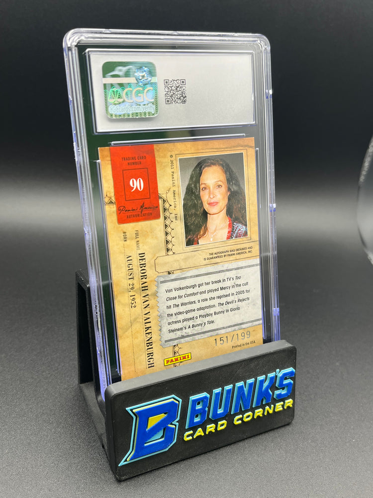 2011 Deborah Van Valkenburgh Private Signings CGC 9 Auto 10 151/199