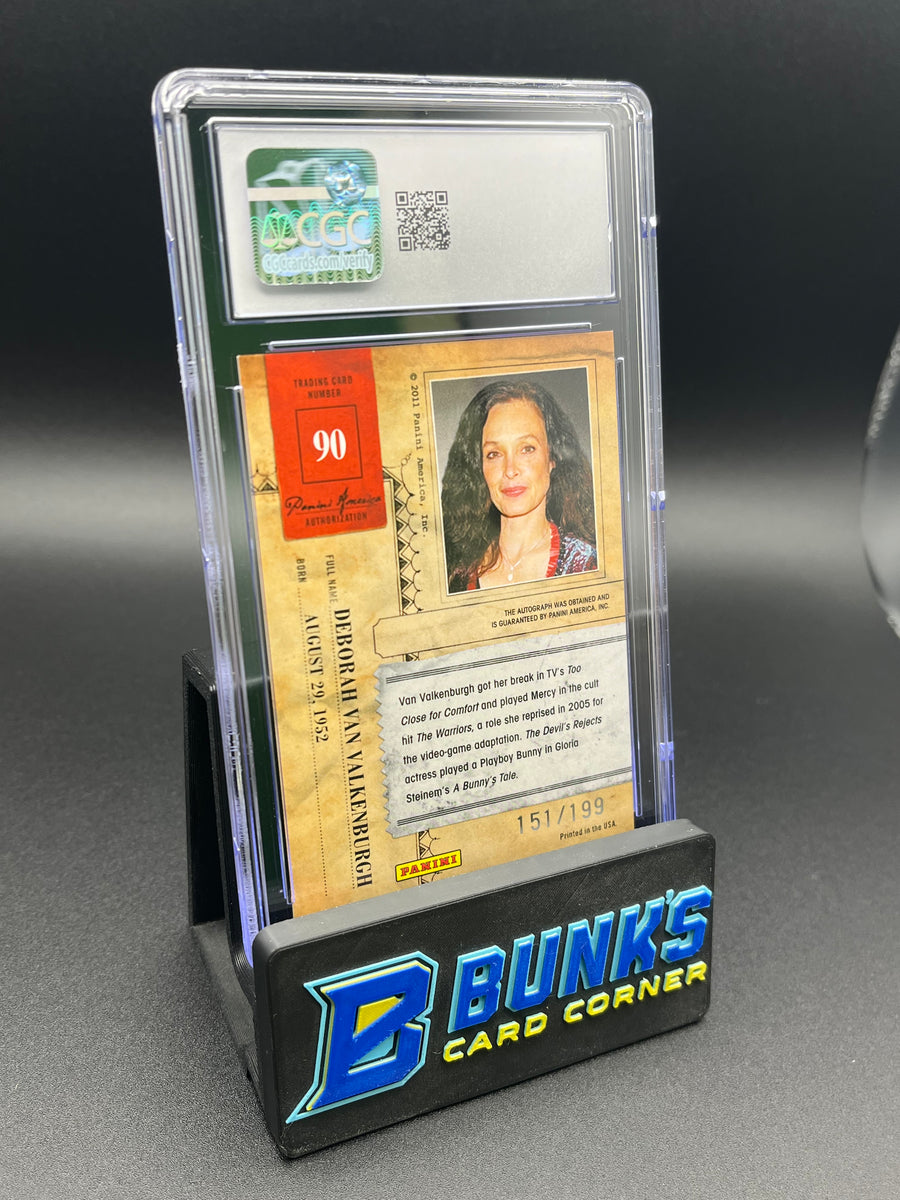 2011 Deborah Van Valkenburgh Private Signings CGC 9 Auto 10 151/199