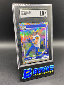 2024 Cooper Kupp Fire Prizm SGC 10