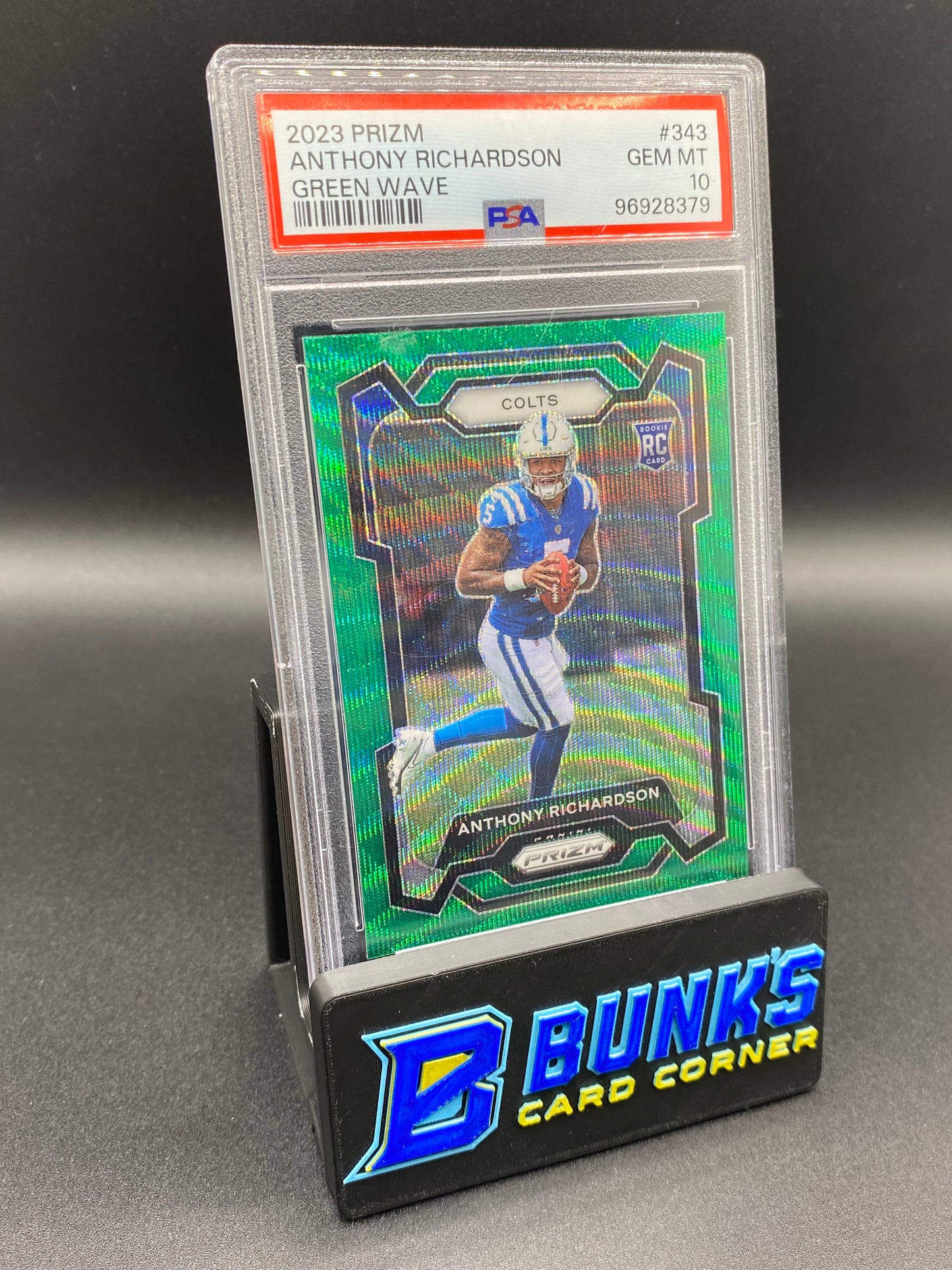 2023 Anthony Richardson Green Wave PSA 10