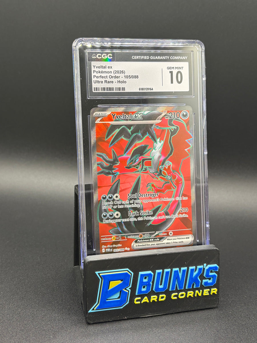 Yveltal ex Ultra Rare CGC 10